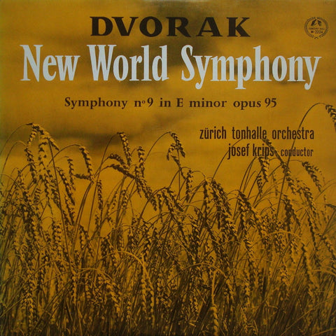 LP - Krips: Dvorak "New World" Sym - Concert Hall M-2224 (Japanese Pr.), Lovely Copy