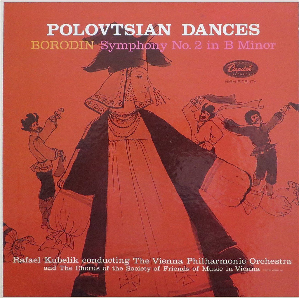 Kubelik/VPO: Borodin Symphony No. 2 + Polovtsian Dances - Capitol G 7249