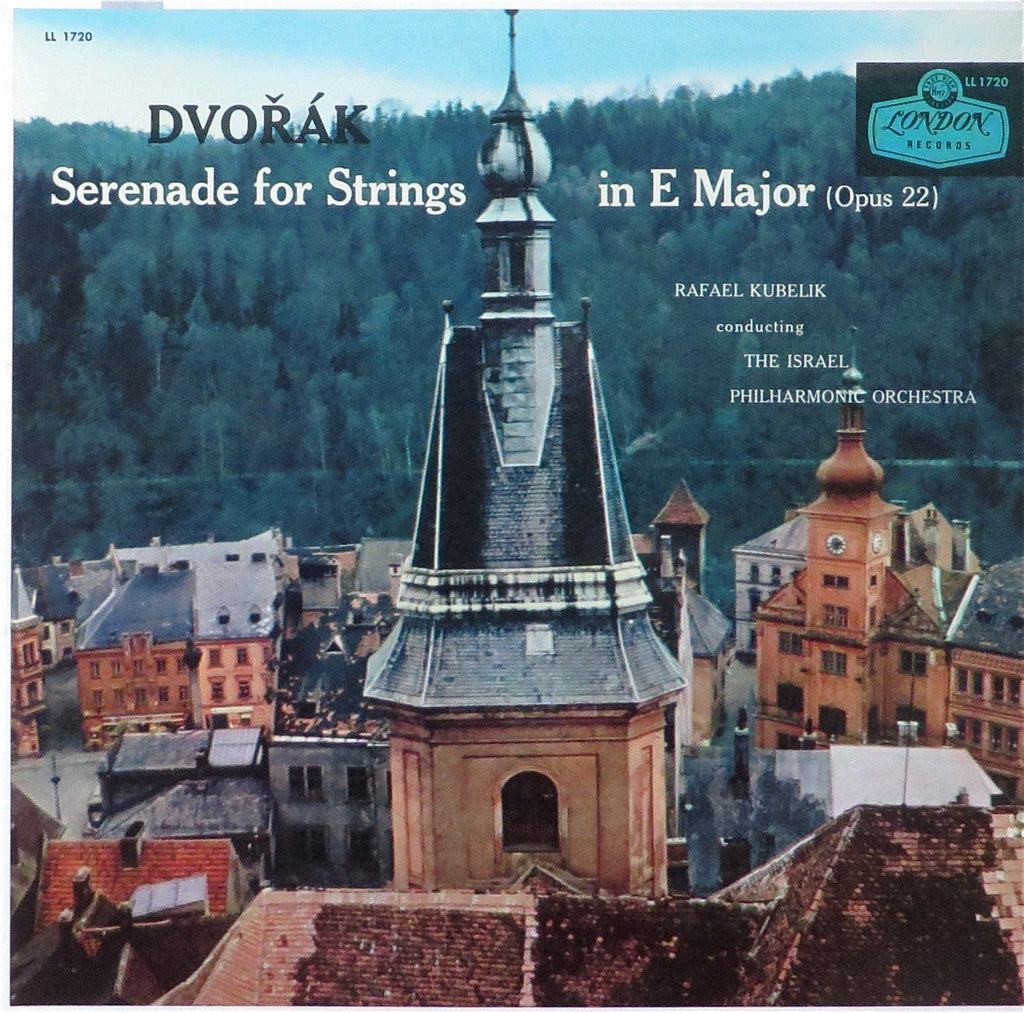 Kubelik/Israel PO: Dvorak & Tchaikovsky String Serenades - London LL 1720