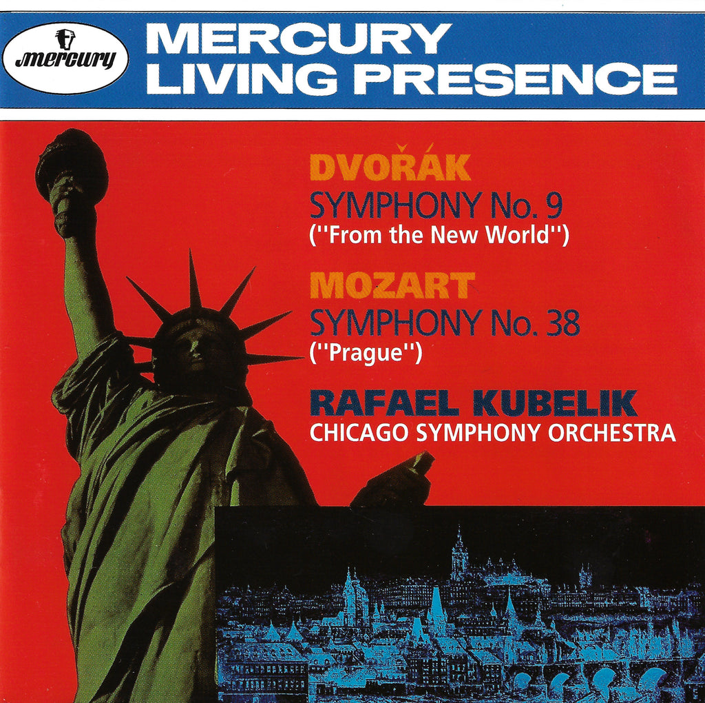 Kubelik: Dvorak "New World" + Mozart "Prague" - Mercury 434 387-2