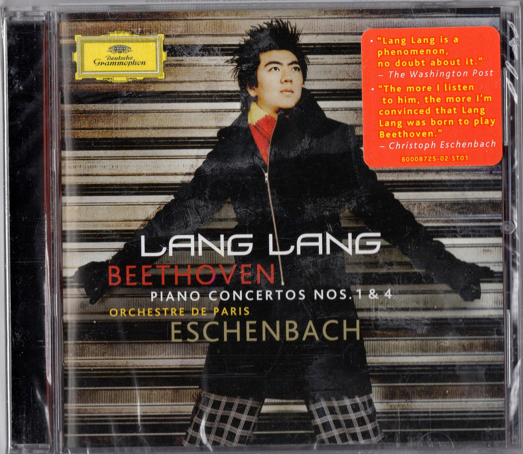 CD - Lang Lang: Beethoven Piano Concertos Nos. 1 & 4 - DG B0008725-02 (DDD) (sealed)