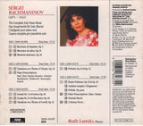 Laredo: Rachmaninoff works for solo piano - Sony SM5K 48467 (5CD box set)