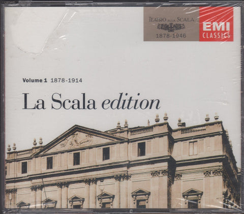 La Scala Edition Volume 1 (1878-1914) - EMI CHS 7 64860 2 (3CD set) (sealed)