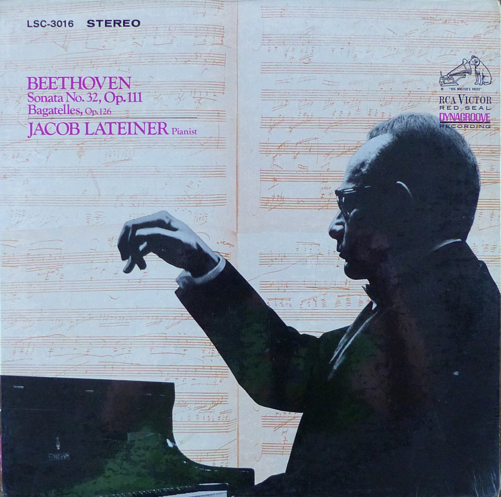 Lateiner: Beethoven Opp. 111 & 126 - RCA LSC-3016 (sealed)