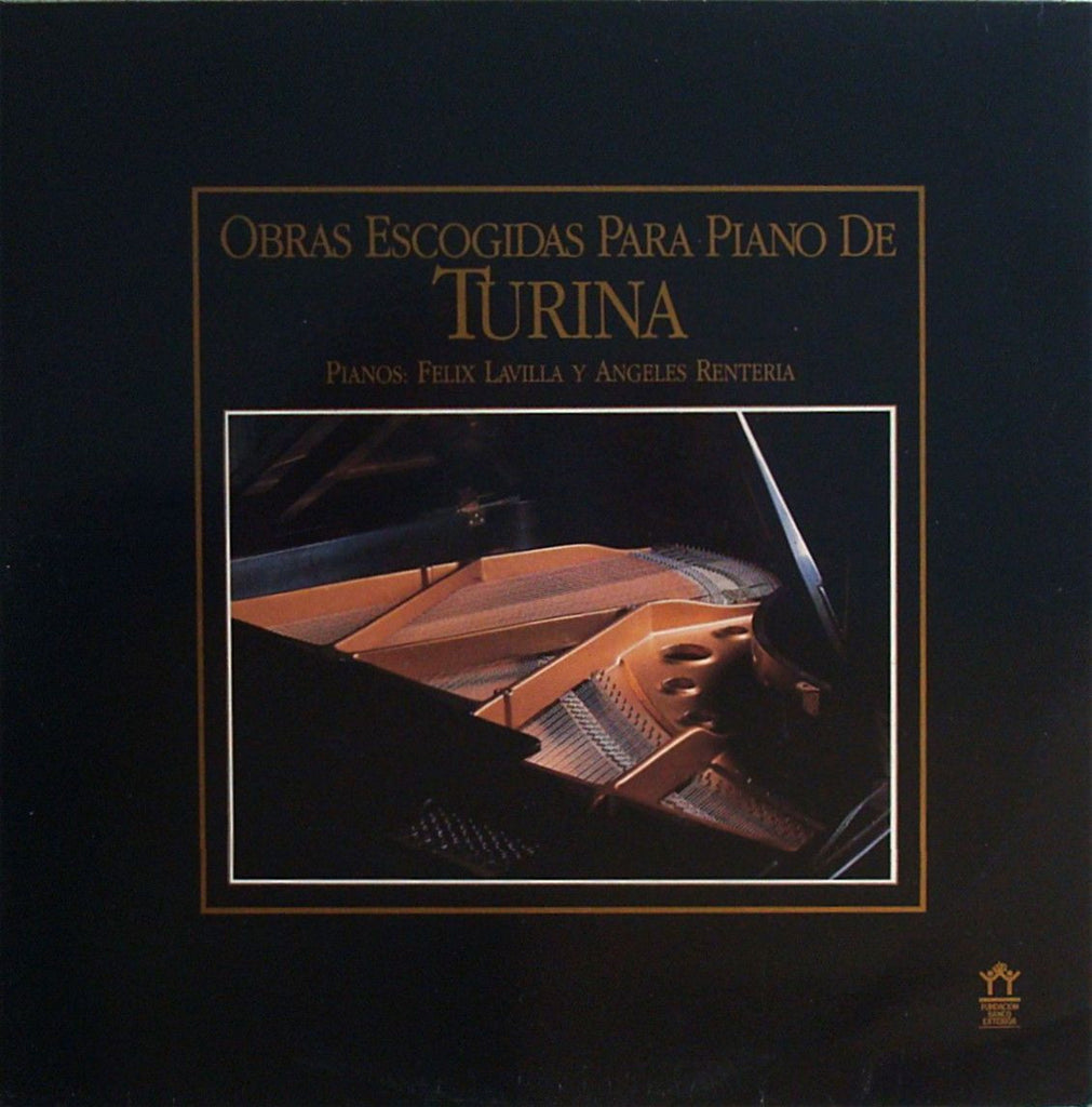 LP - Lavilla & Renteria: Unknown Piano Works By Turina - FBE 33.159/160 (2LP Set)
