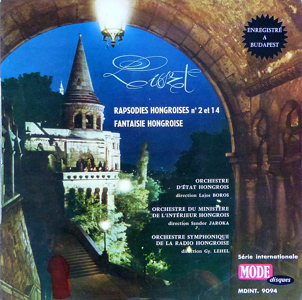 Lehel: Liszt Hungarian Rhapsody No. 2, etc. - Mode MDINT 9094