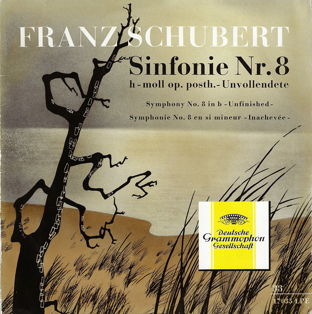 Lehmann/BPO: Schubert Unfinished Symphony - DG LPE 17035 (10" LP)