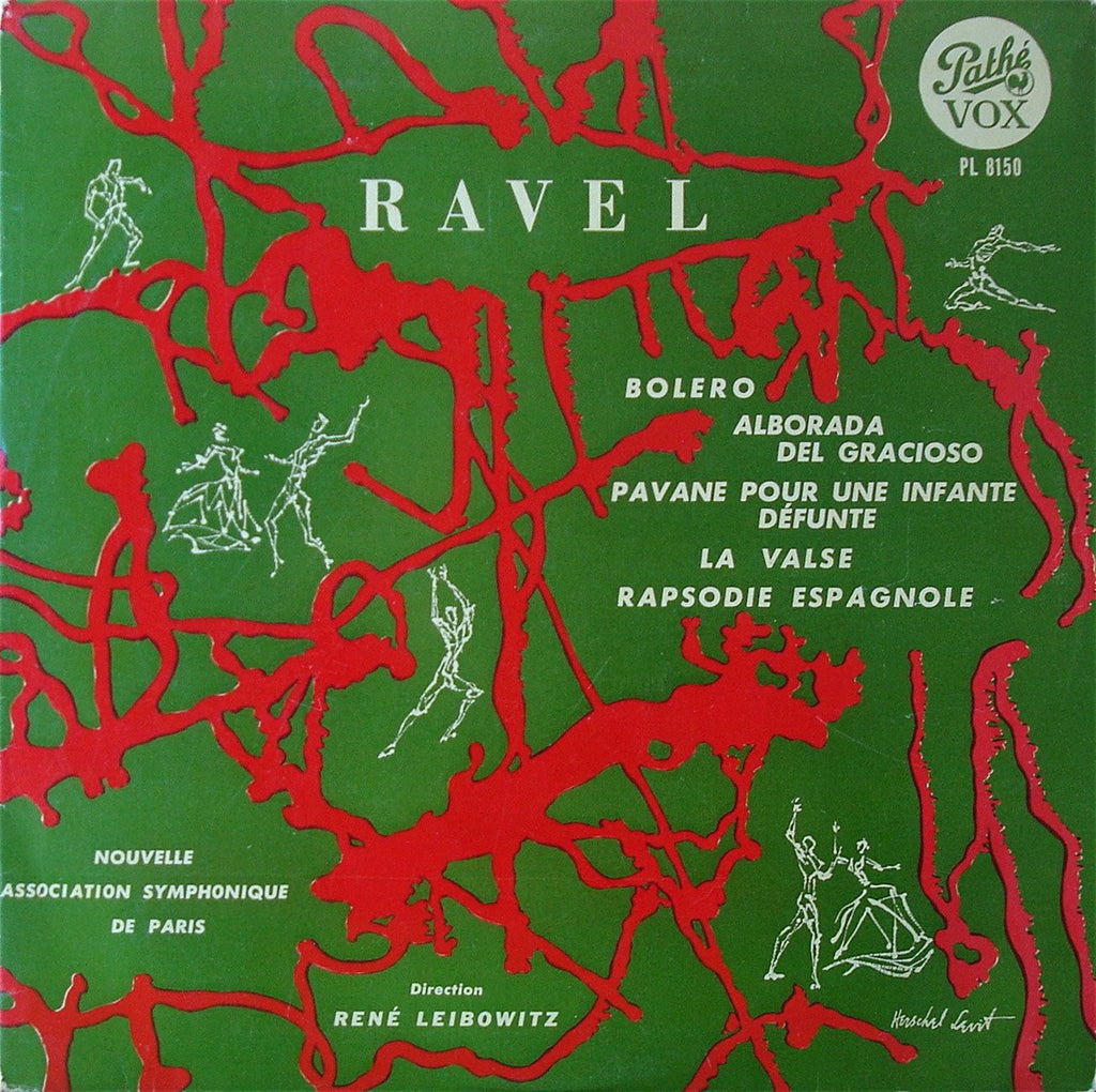 LP - Leibowitz: Ravel Bolero, Rapsodie Espagnole, Etc. - Pathé/Vox PL 8150