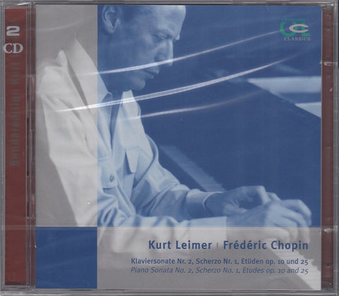 CD - Leimer: Chopin Sonata Op. 58 / Etudes Opp. 10 & 25 - Colosseum COL 9201.2 (2CD Set) (sealed)