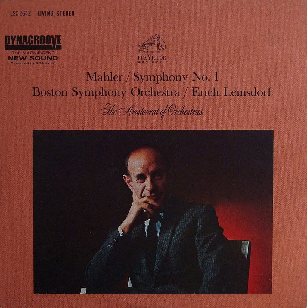 LP - Leinsdorf/BSO: Mahler Symphony No. 1 (rec. 1962) - RCA LSC-2642