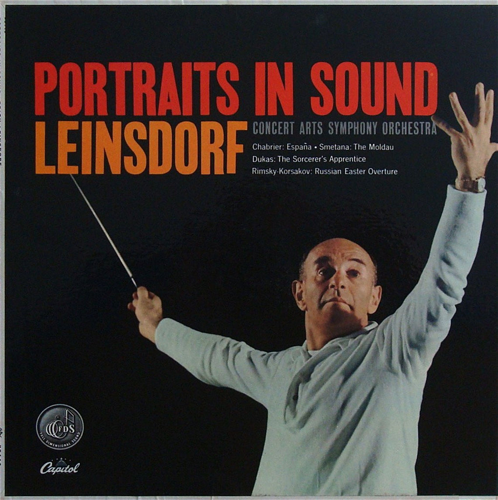 LP - Leinsdorf: Smetana, Dukas, Rimsky-Korsakov Orch Showpieces - Capitol P 8446, NM