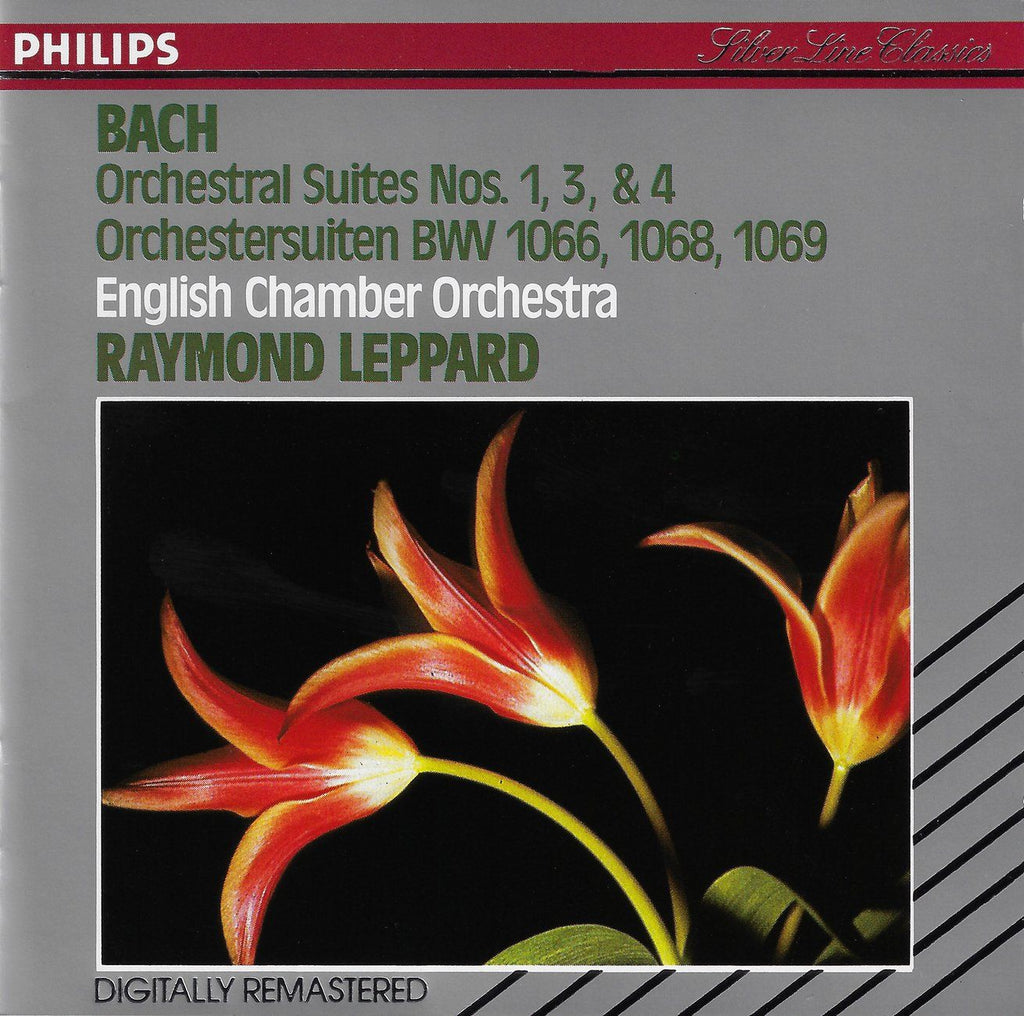 Leppard: Bach Orchestral Suites Nos. 1, 3 & 4 - Philips 420 888-2