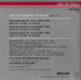 Leppard: Bach Orchestral Suites Nos. 1, 3 & 4 - Philips 420 888-2