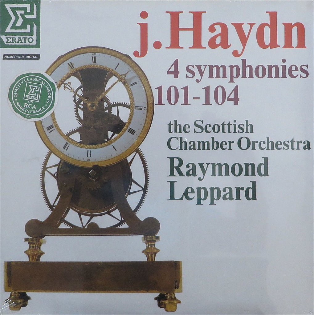 Leppard: Haydn Symphonies Nos. 101 - 104: Erato NUM 751412 (2LP set, sealed)