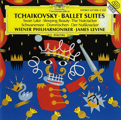 Levine: Nutcracker, Swan Lake & Sleeping Beauty Suites - DG 437 806-2