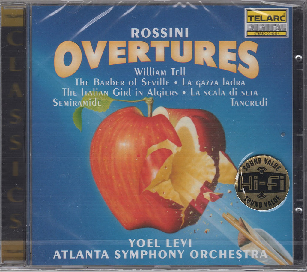 CD - Levi/Atlanta SO: Rossini Overtures - Telarc CD-80334 (DDD) (sealed)
