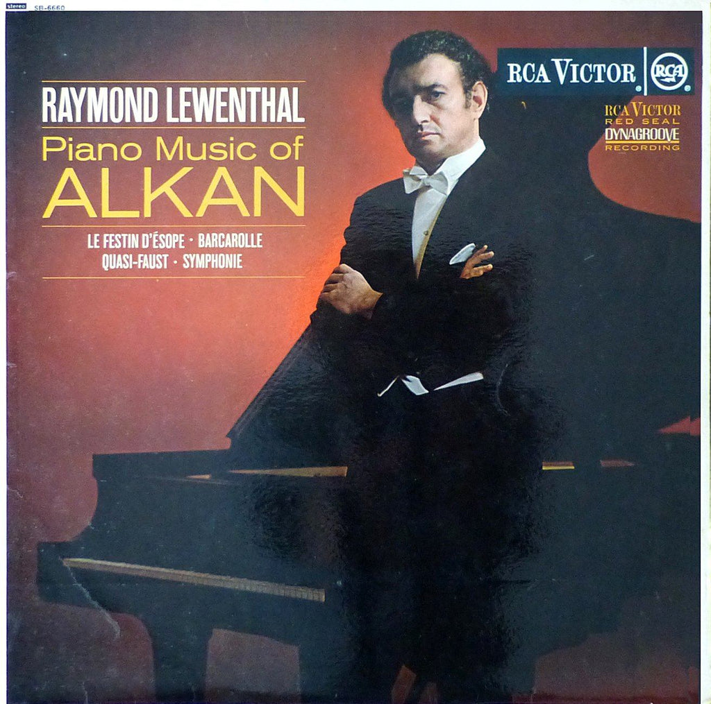 Lewenthal: Piano Music of Alkan (Symphonie, etc.) - RCA SB-6660