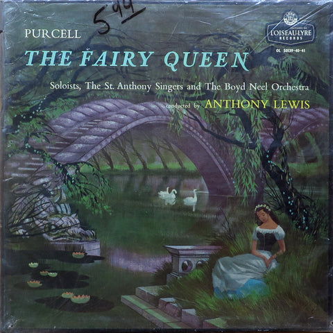 Lewis: The Fairy Queen - L'Oiseau-Lyre OL 50139-40-41 (3LP box, sealed)