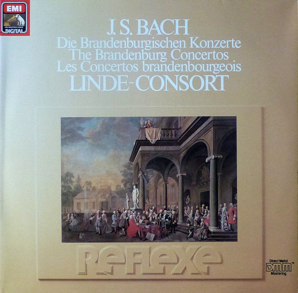 Linde-Consort: Bach Brandenburg Concerti - EMI 29-0005-3 (2LP set)