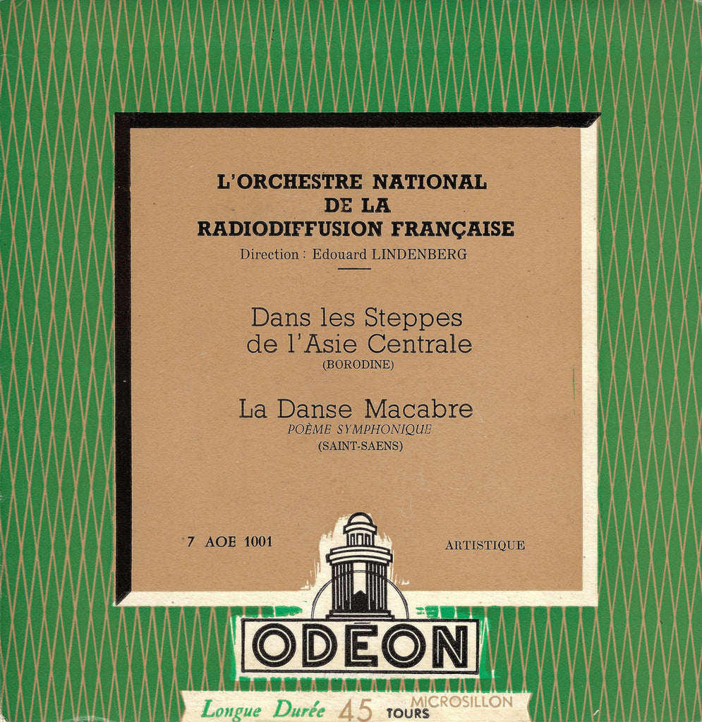 Lindenberg: Danse Macabre + Borodin - Odeon 7 AOE 1001 (7" EP)