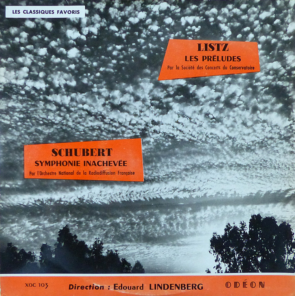 Lindenberg: Liszt Les Preludes + Schubert "Unfinished" - Odeon XOC 103