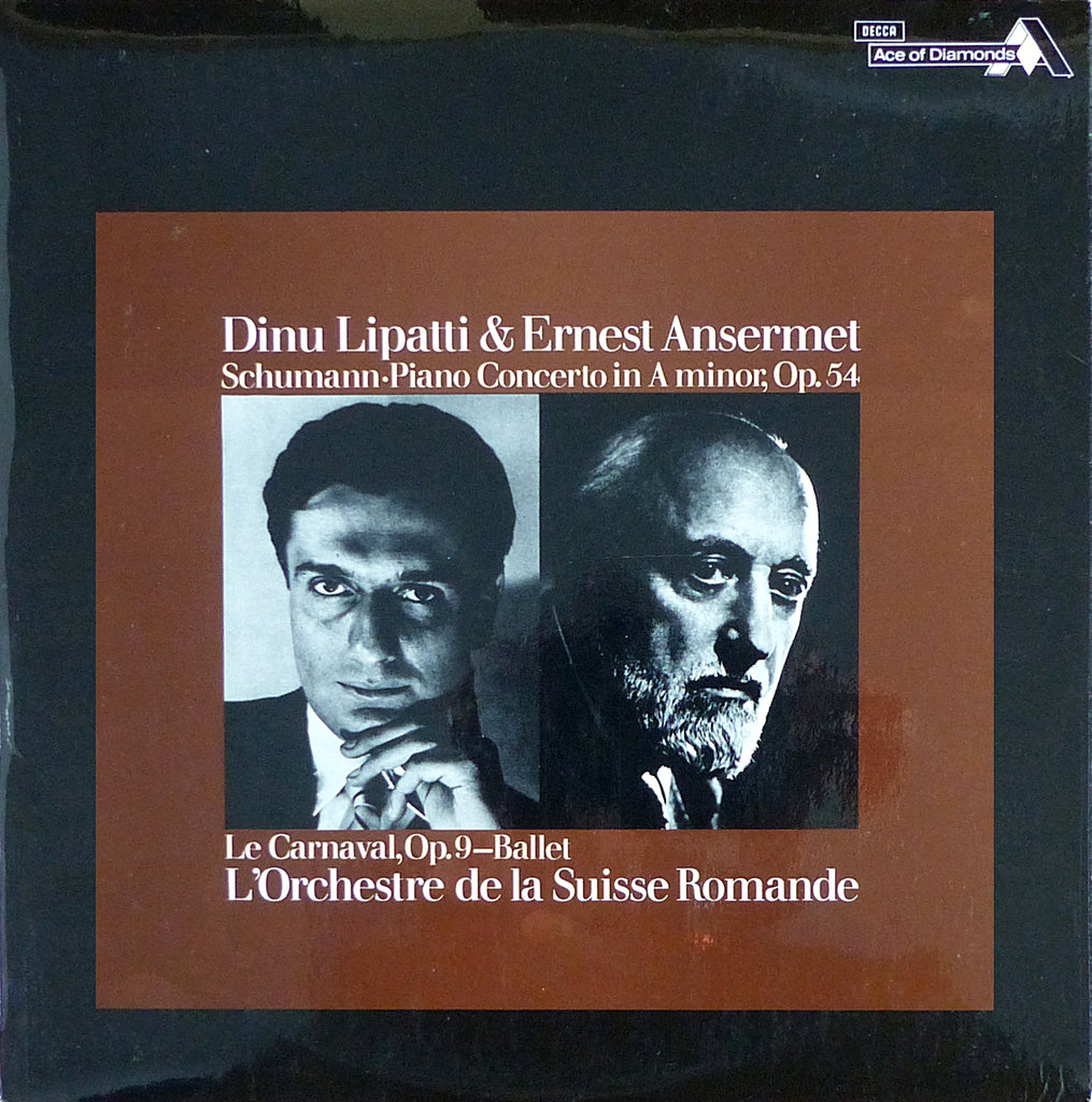 Lipatti/Ansermet: Schumann Piano Concerto, etc. - Decca SDD 271