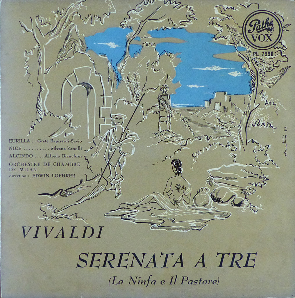 Loehrer: Vivaldi Serenata a Tre (La Ninfa e Il Pastore): Pathé-Vox PL 7990
