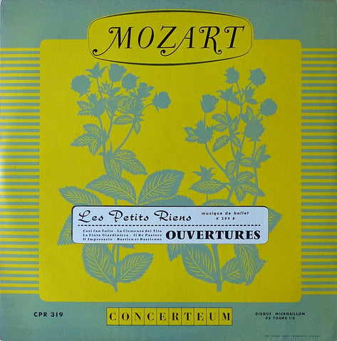Lund: Mozart Les Petits Riens + Ovs - Concerteum CPR 319