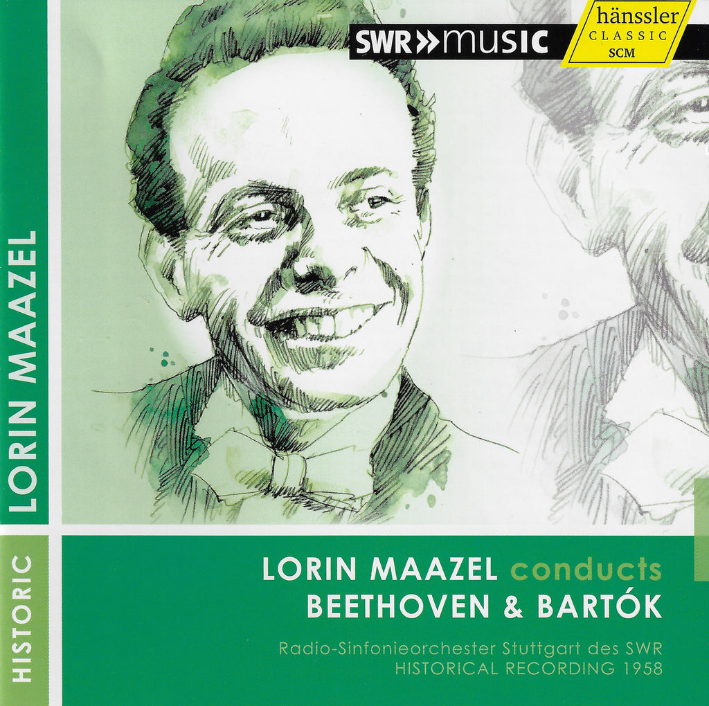 Maazel: Bartok Concerto for Orchestra + Beethoven - Hänssler 94.224