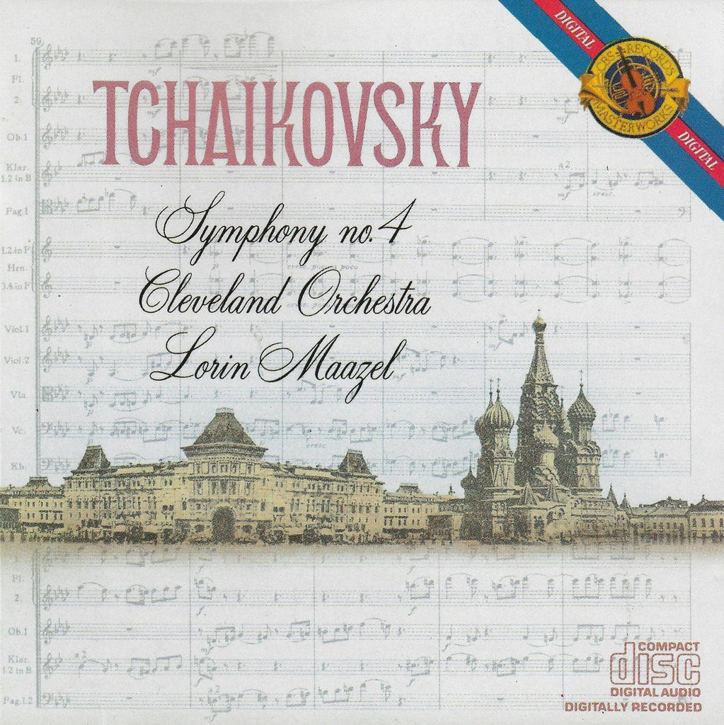 Maazel/Cleveland Orchestra: Tchaikovsky Symphony No. 4 - CBS MK 39065