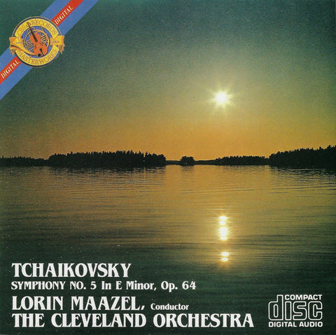 Maazel/Cleveland Orchestra: Tchaikovsky Symphony No. 5 - CBS 36700
