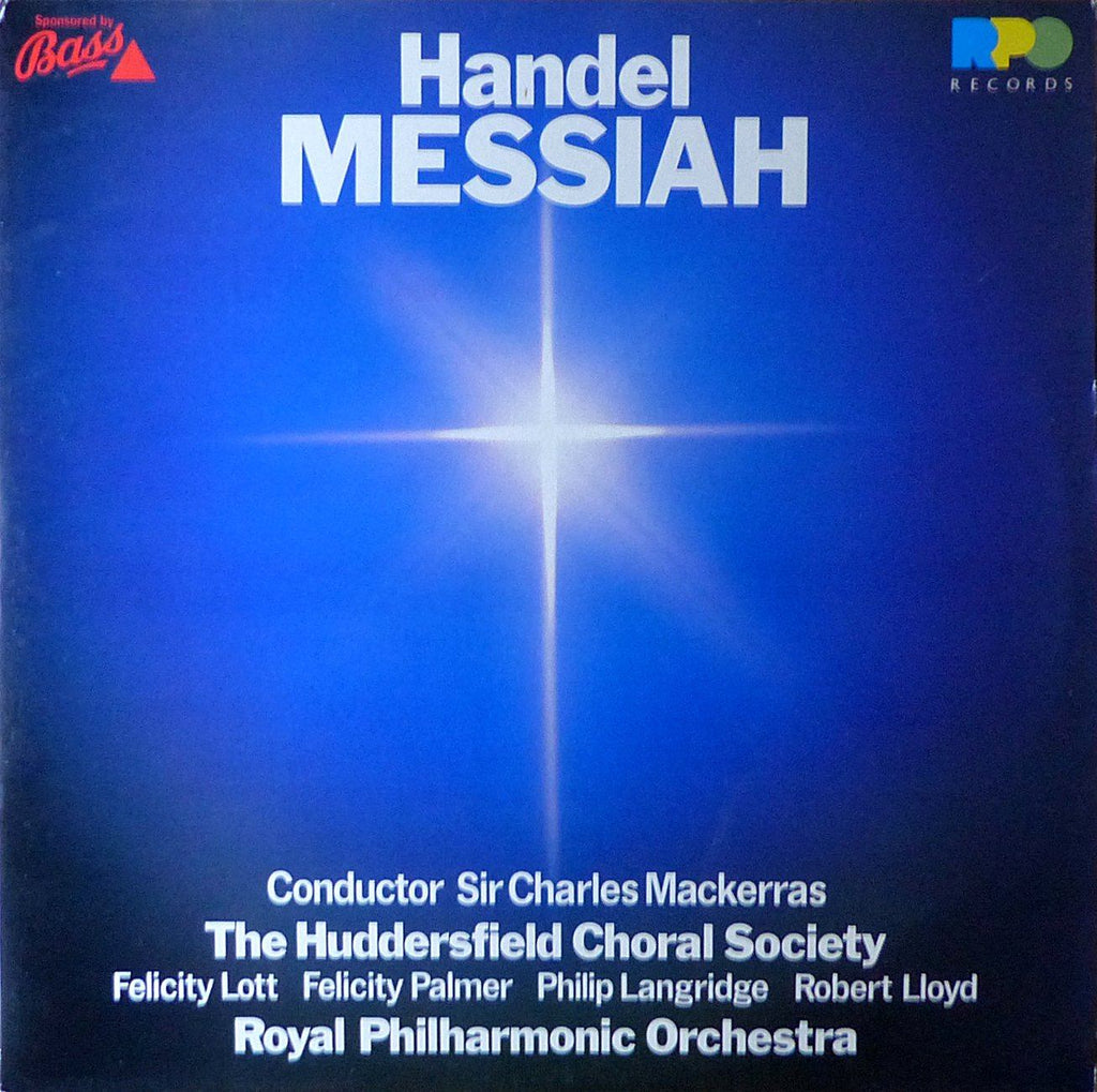 Mackerras/RPO: Handel Messiah - RPO Records RPD 001 R (2LP set)