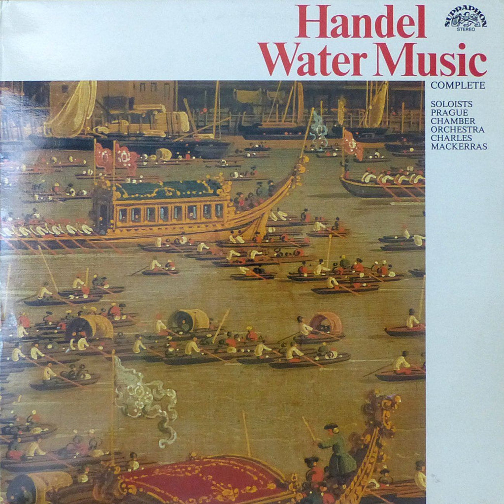 Mackerras/Prague CO: Handel Water Music (Complete) - Supraphon 1110 2629 H