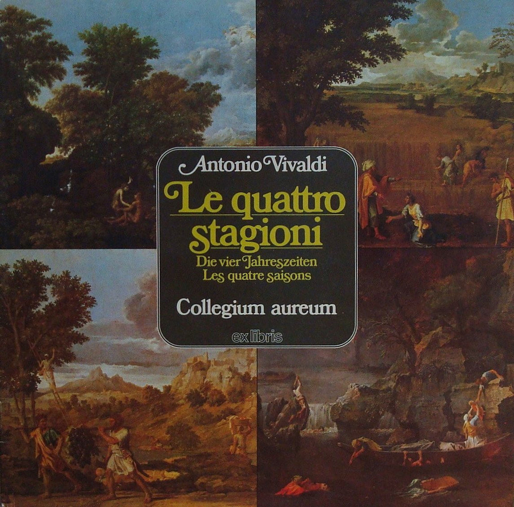 LP - Maier/Collegium Aureum: Vivaldi 4 Seasons - Ex Libris EL 16 849