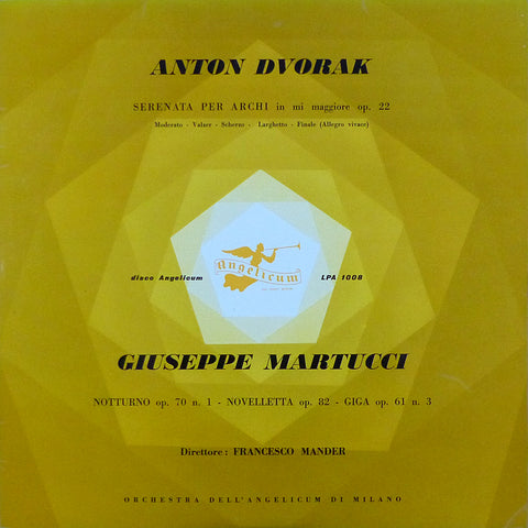 Mander: Dvorak & Martucci String Serenades - Angelicum LPA 1008
