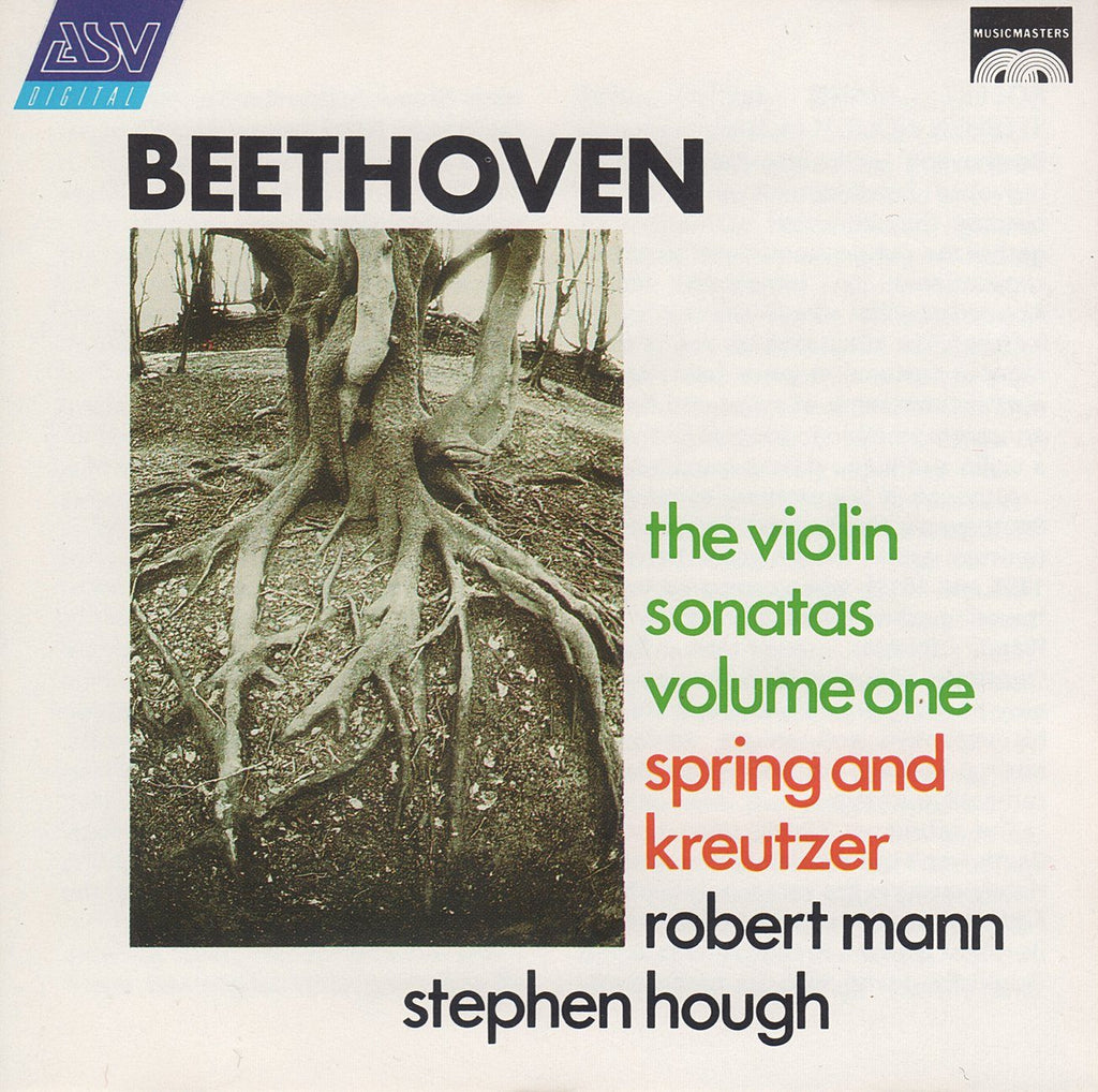 Robert Mann: Beethoven Spring & Kreutzer Violin Sonatas - ASV AMM 151R