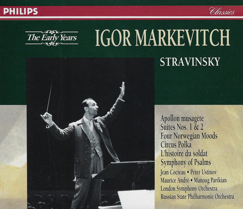 Markevitch conducts Stravinsky - Philips (The Early Years) 438 973-2 (2CD set)