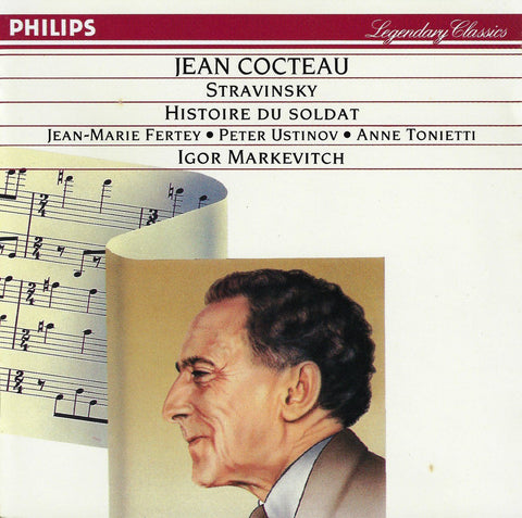 Markevitch: Stravinsky Historie du Soldat (Cocteau) - Philips 420 773-2
