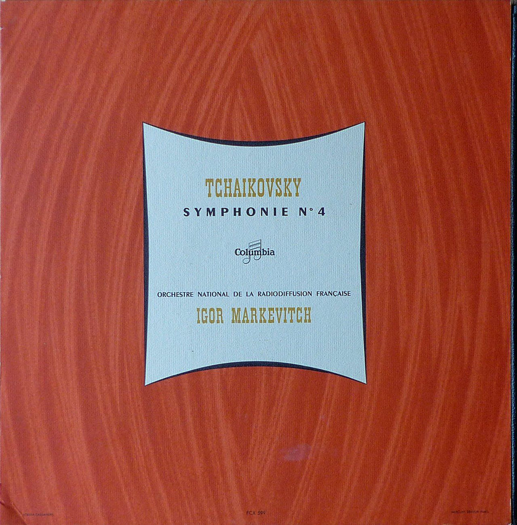 Markevitch/ONRF: Tchaikovsky Symphony No. 4 - Columbia FCX 599