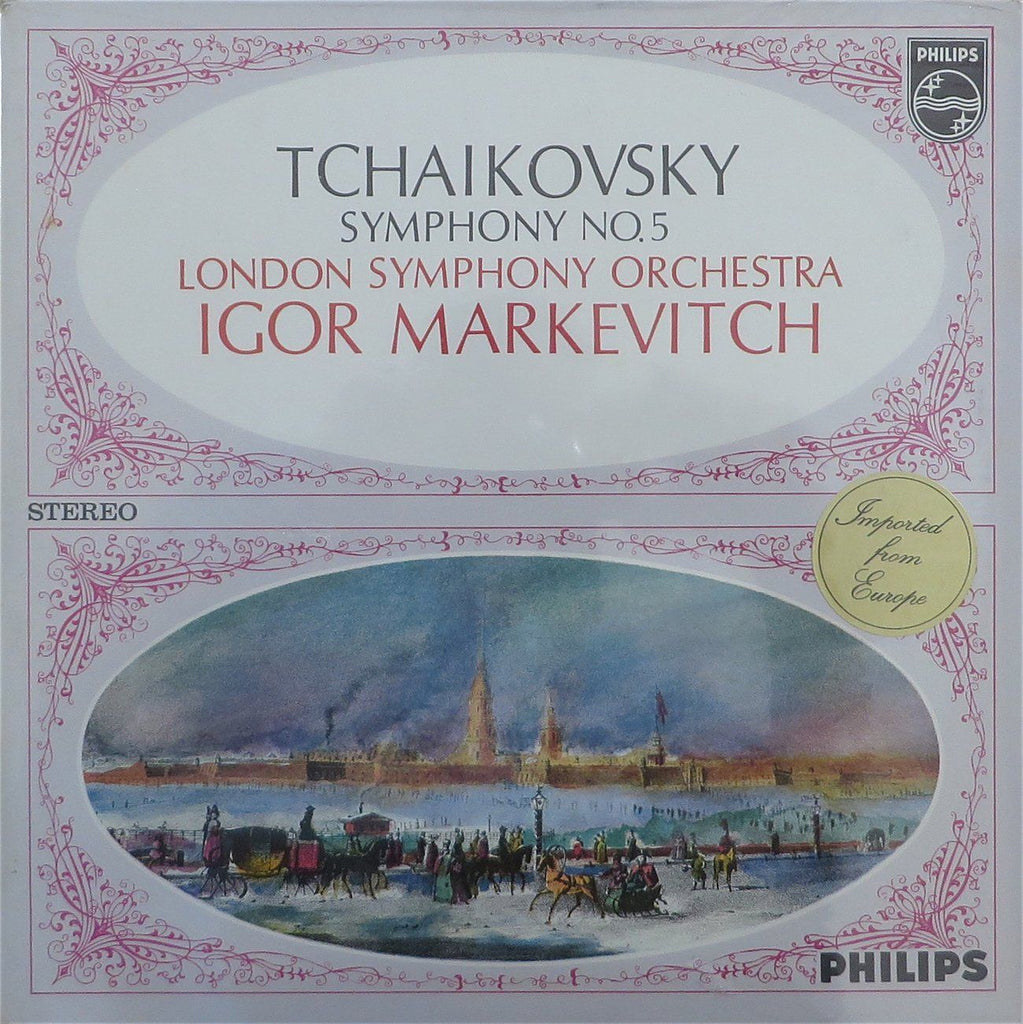 Markevitch: Tchaikovsky Symphony No. 4 - Philips 802 703 LY (sealed)