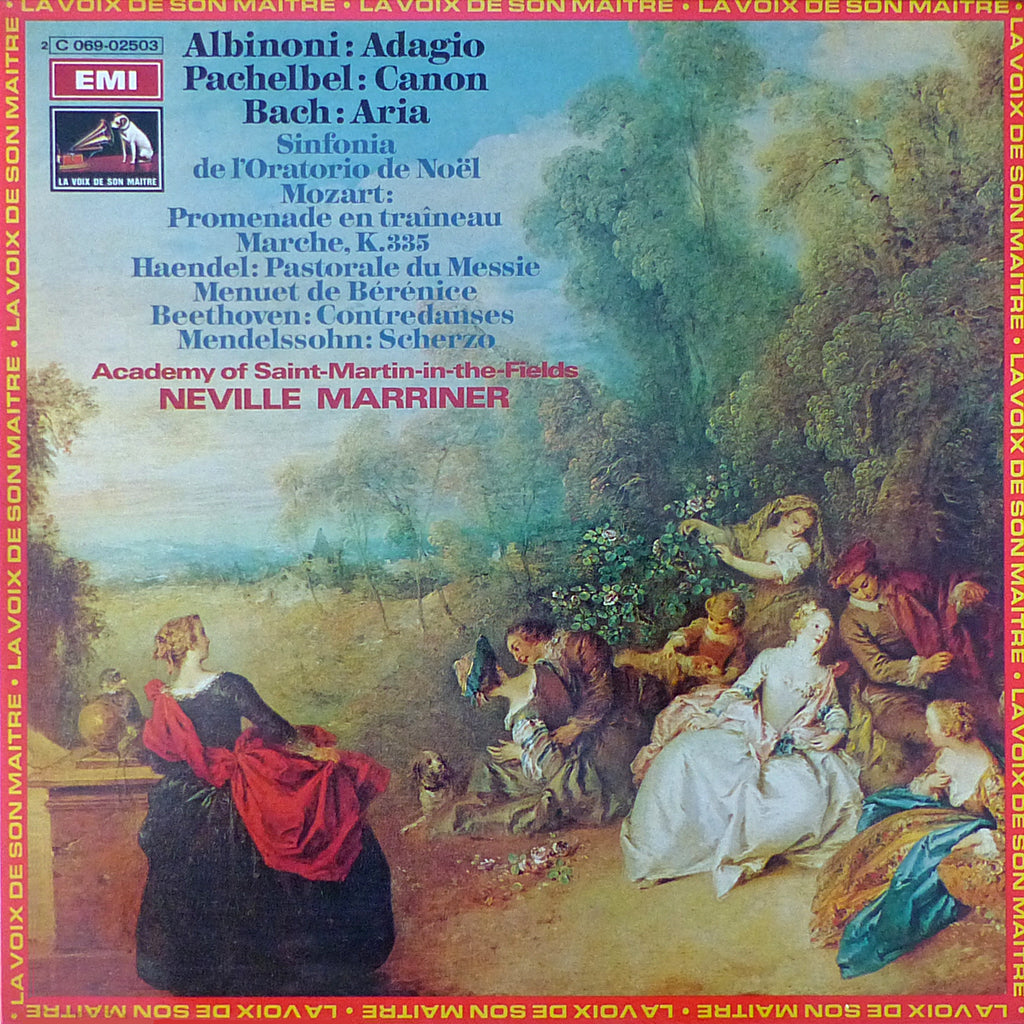 Marriner: Albinoni, Pachelbel, Bach, Mozart, et al. - EMI C 069-02503