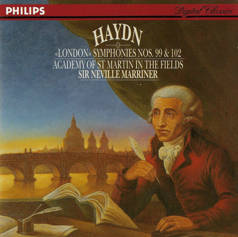 Marriner: Haydn Symphonies Nos. 99 & 102 - Philips 432 139-2