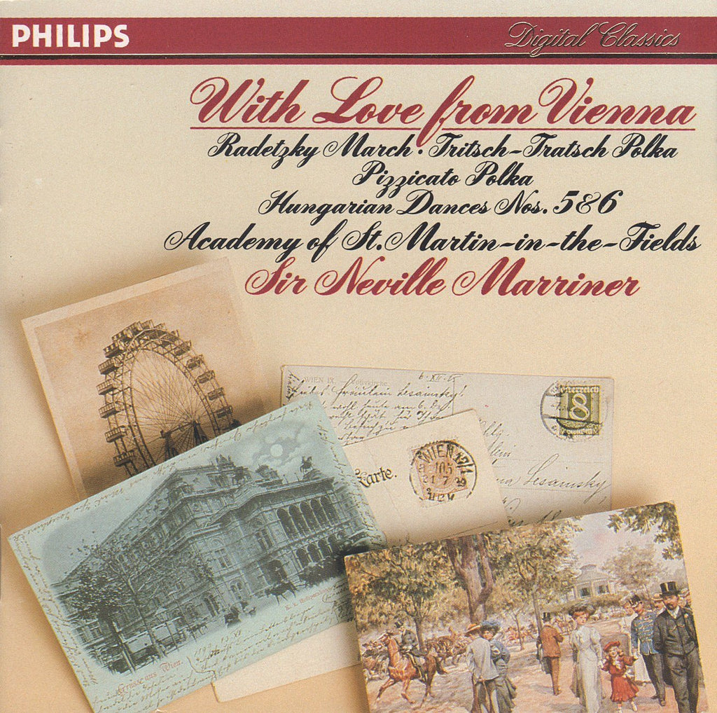 Marriner: With Love from Vienna (Waldteufel, et al.) - Philips 422 050-2