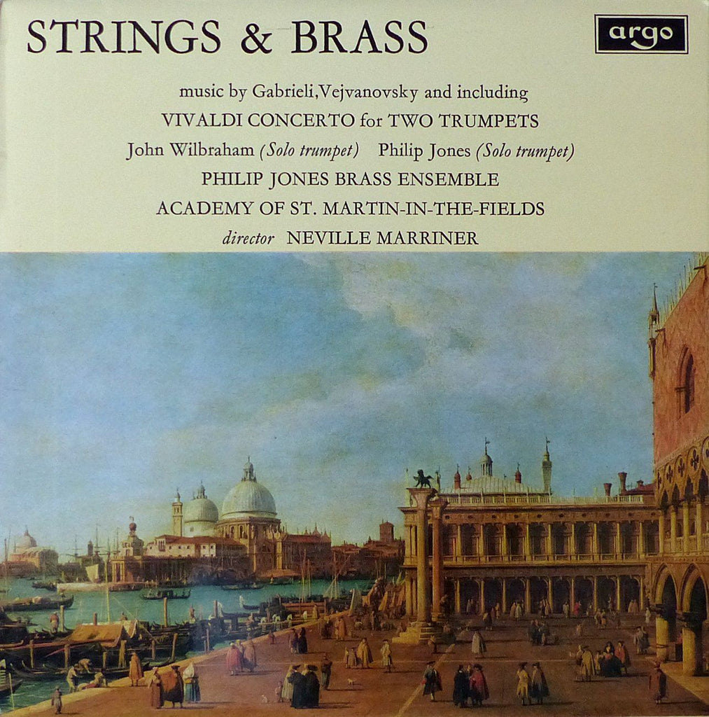 Marriner: Strings & Brass (Gabrieli, Vejvanovsky & Vivaldi) - Argo ZRG 644