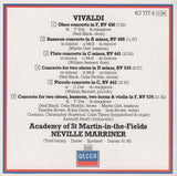 Marriner/ASMF: Vivaldi Wind Concerti (with Black, Bennett, et al.) - Decca 417 777-2