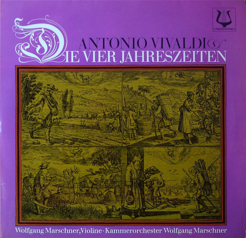 LP - Marschner: Vivaldi The Four Seasons - Christophorus SCGLP 75932