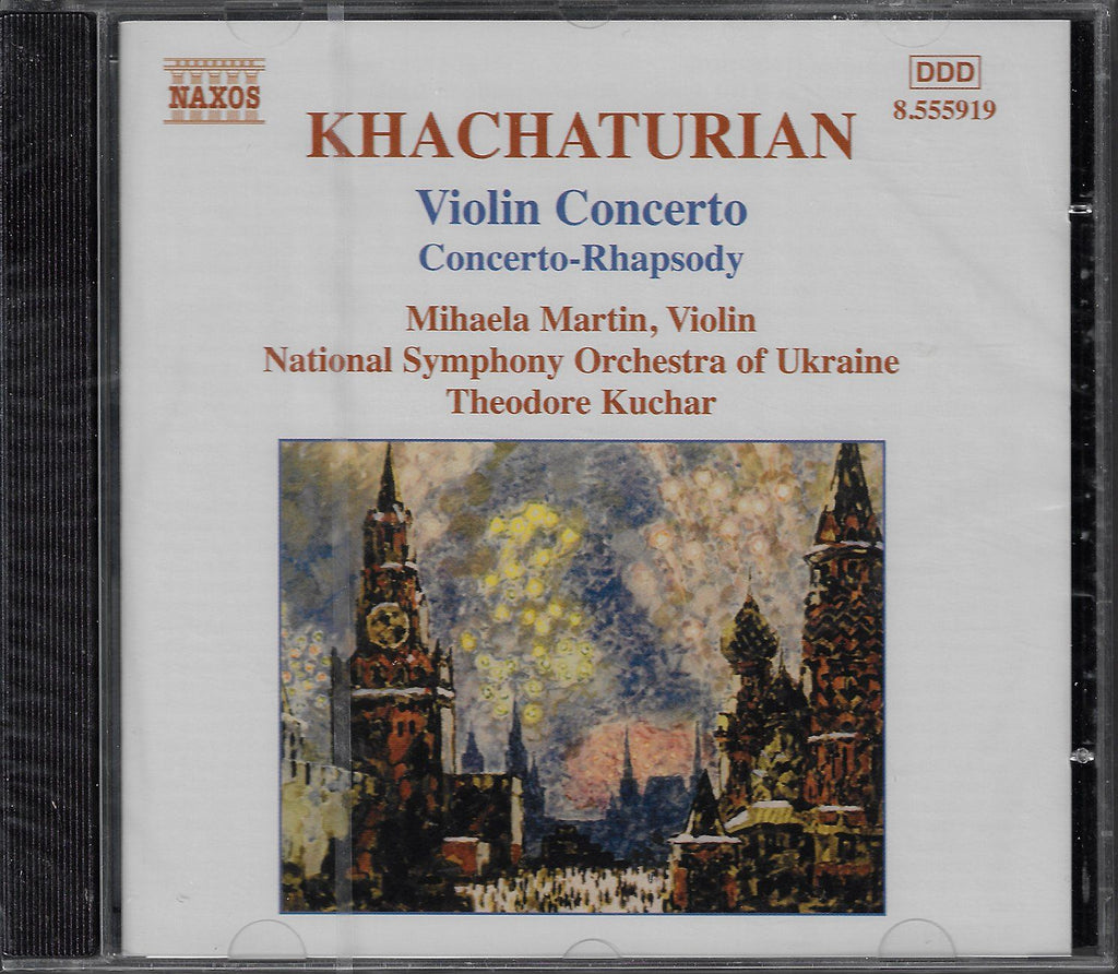Martin: Khachaturian: Violin Concerto, etc. - Naxos 8.555919 (sealed)