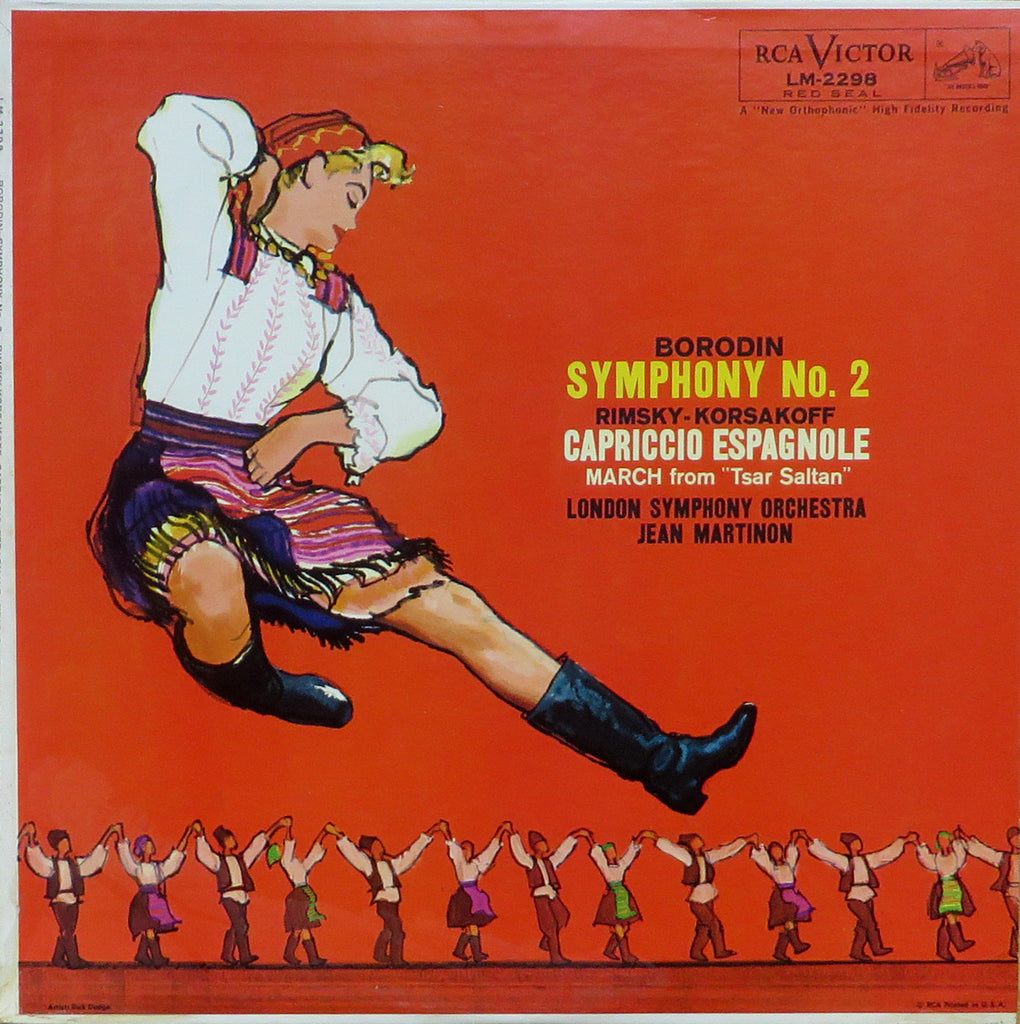 Martinon/LSO: Borodin Symphony No. 2, etc. - RCA LM-2298