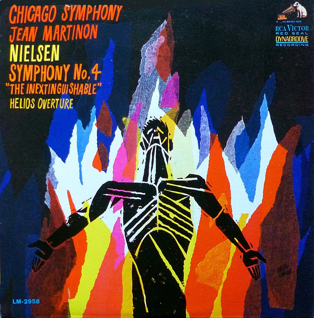 Martinon: Nielsen Symphony No. 4, etc. - RCA LM-2958 (1S/1S)