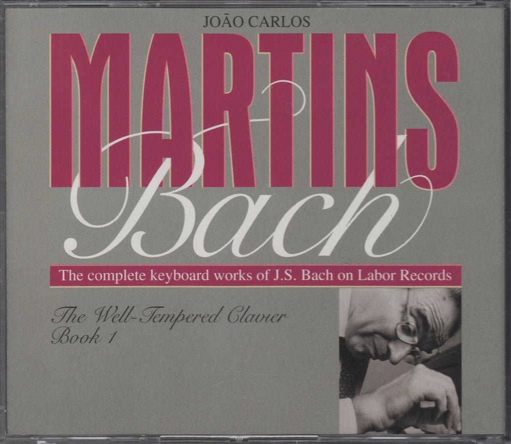 CD - Martins: Bach The Well-Tempered Clavier Book I - Labor LAB 7001-2 (2CD Set)